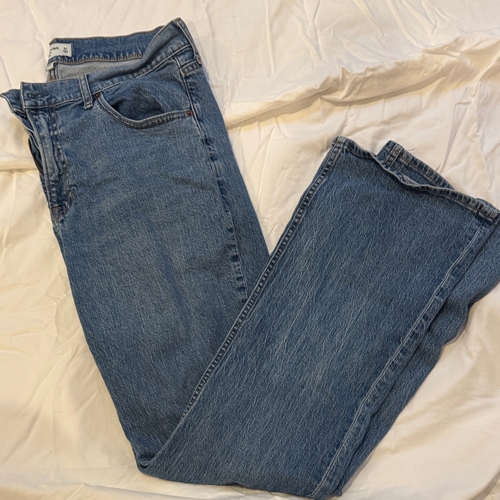 Abercrombie & Fitch Blue Boot Cut Jeans